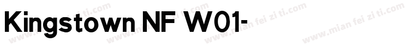 Kingstown NF W01字体转换